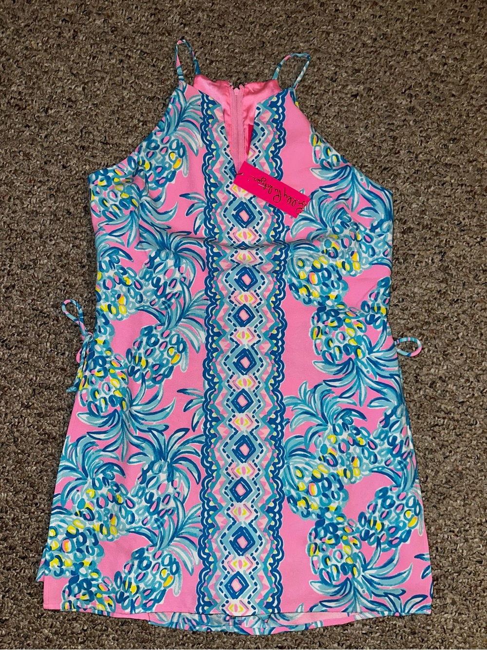 NWT Lilly Pulitzer ‘Pelican Pink Pearl Romper’ - 4